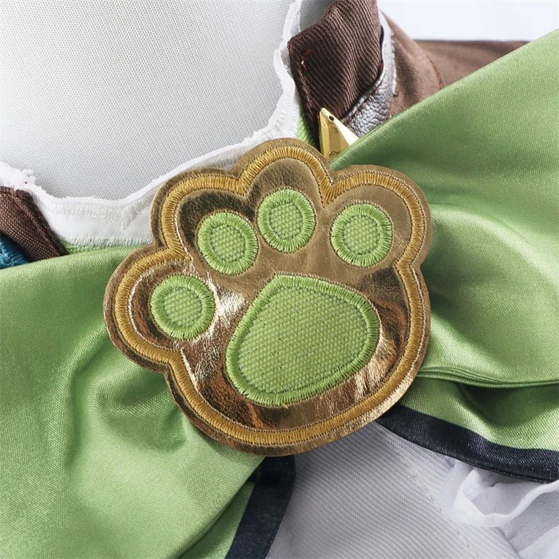 Fantasia Cosplay Kirara Gato Estilo Genshin Impact Fantasma nas Botas para Mulheres Uniforme Festa Halloween - Estrela Cosplay