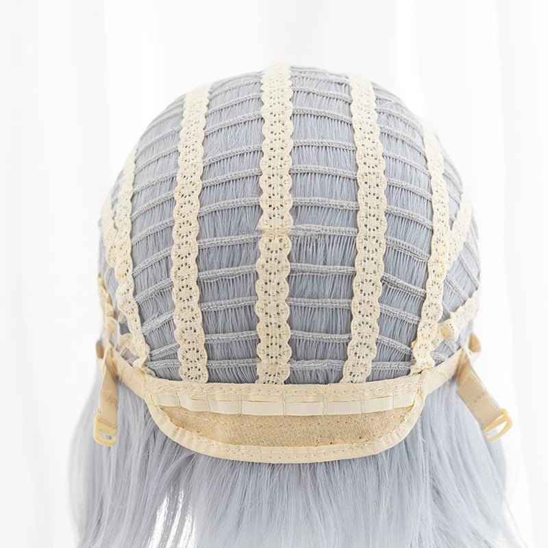 Peruca Cosplay Alune Spirit Blossom LOL 65cm Longa para Mulher - Cabelo Sintético Resistente ao Calor - Estrela Cosplay