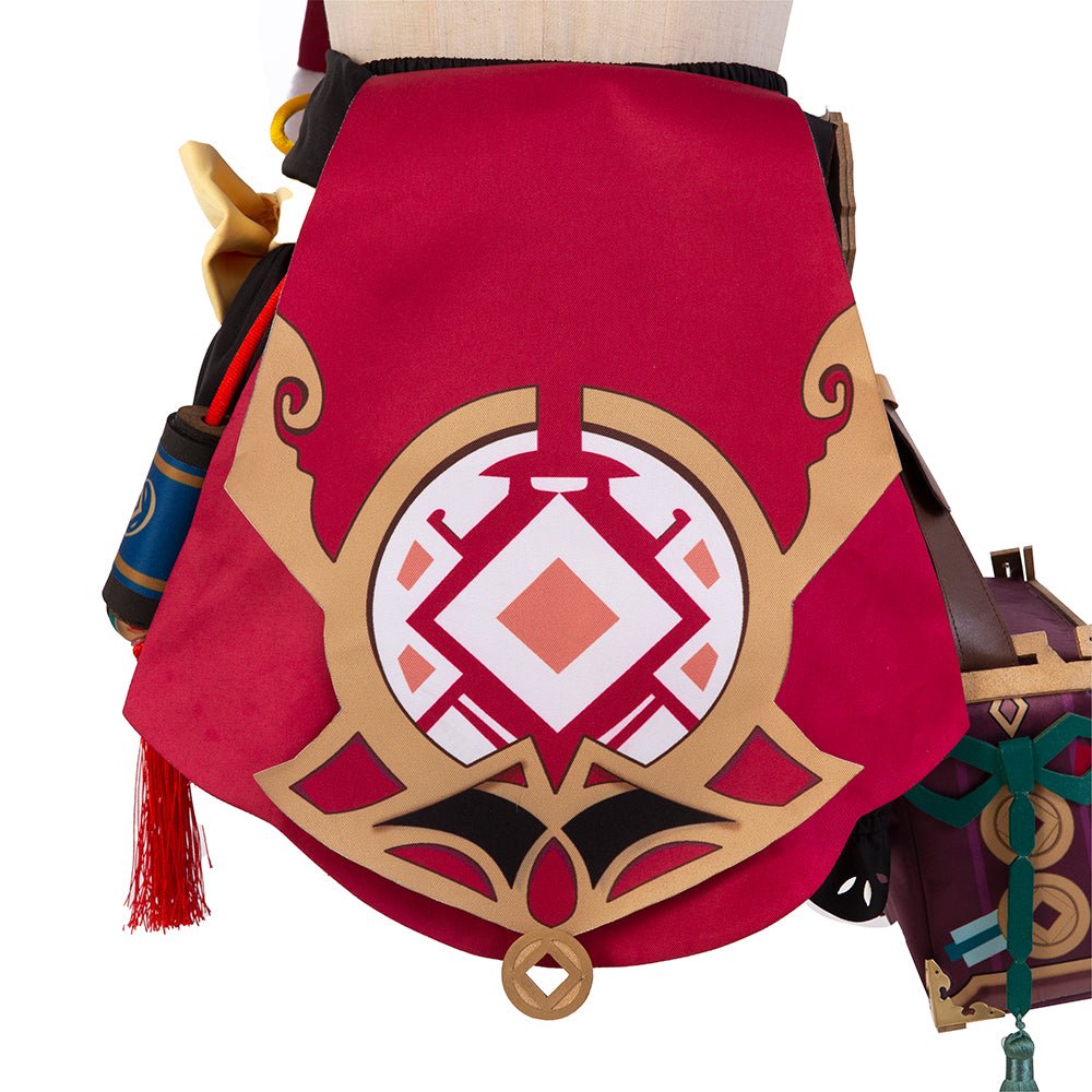 Fantasia Yanfei Genshin Impact - Traje Premium Inspirado no Jogo para Fãs de Anime - Estrela Cosplay