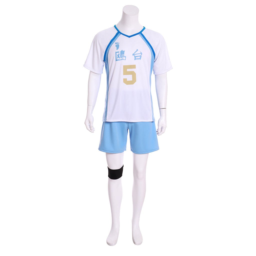 Conjunto de Camisa de Vôlei Cosplay Korai Hoshiumi Haikyuu!! - Estrela Cosplay