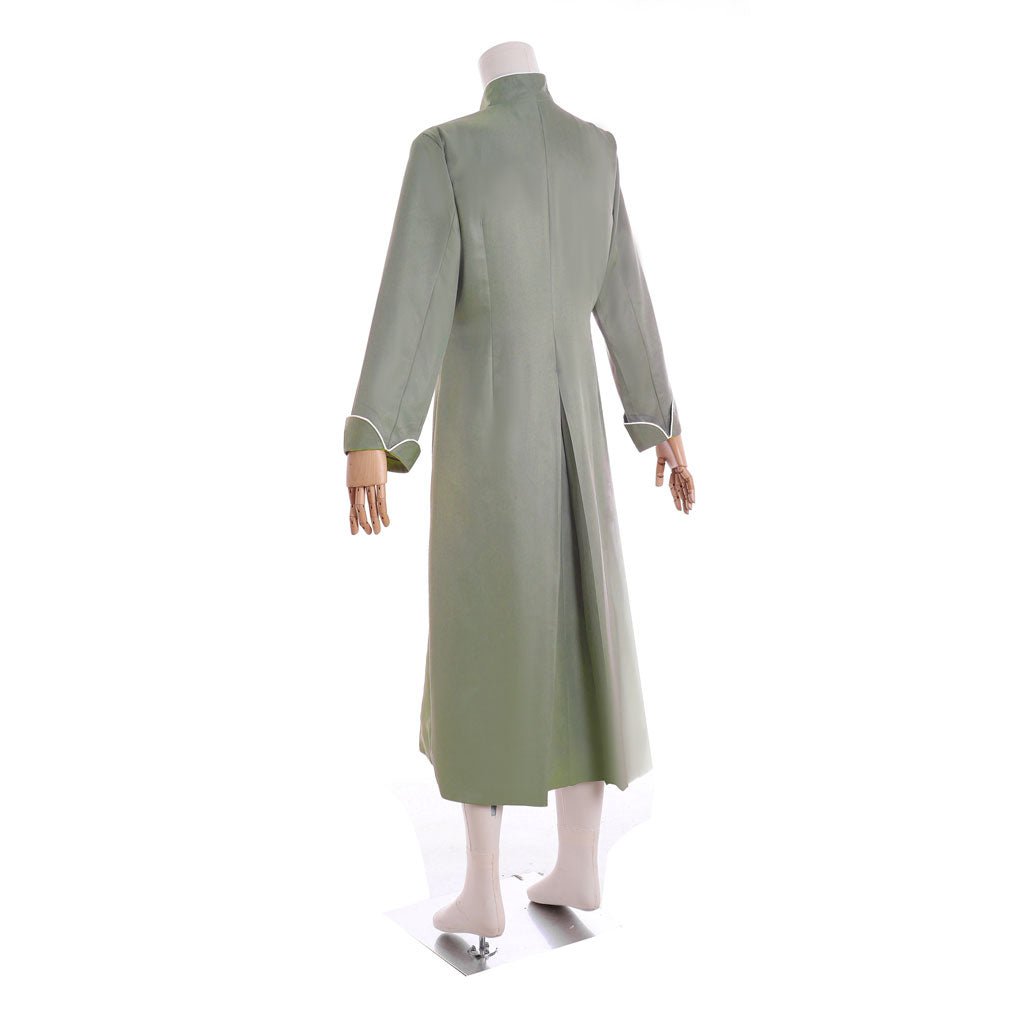 Veste Medieval Sacerdote Mangas Compridas Colarinho Alto Fantasia Religiosa Halloween Cosplay - Estrela Cosplay
