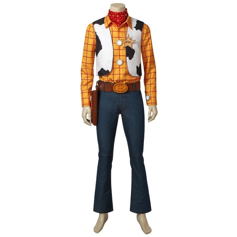 Fantasia Woody Xerife Cowboy para Adultos - Cosplay e Halloween - Estrela Cosplay