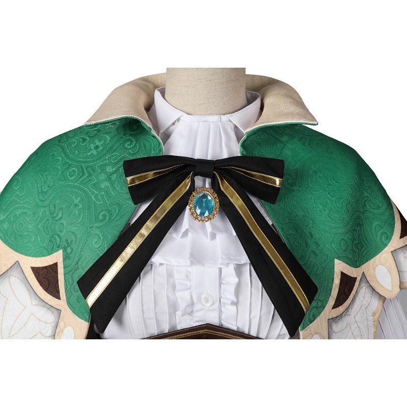 Fantasia de Venti Cosplay Genshin Impact - Peruca e Traje Estilo Chinês para Mulheres - Estrela Cosplay