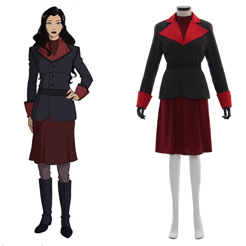 Fantasia de Asami Sato para Mulheres – Traje Adulto de Anime Avatar - Estrela Cosplay