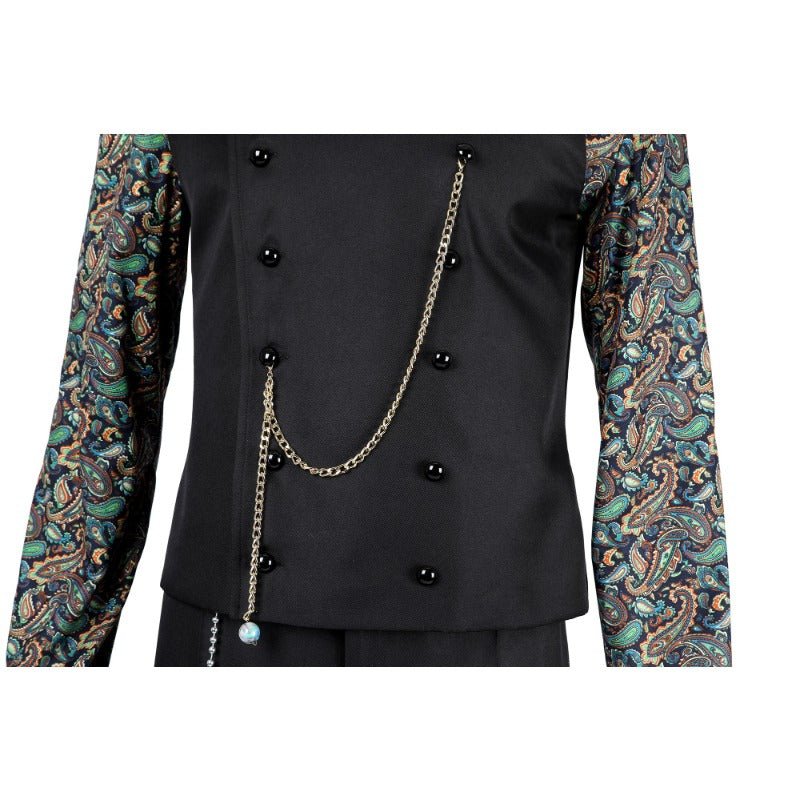 Fantasia Willy Wonka para Adultos - Traje da Fábrica de Chocolate - Estrela Cosplay