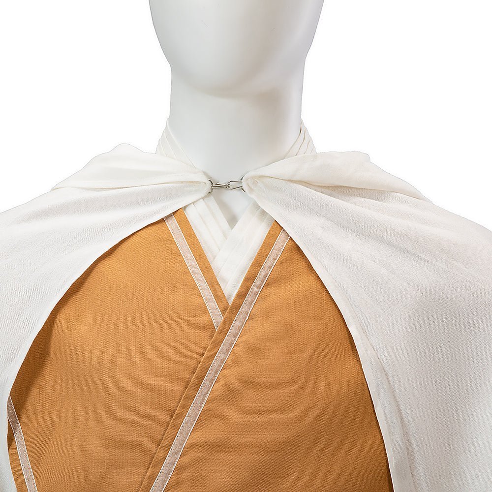 Star Wars Atendente - Sol Xue (Versão Veste Branca) Traje de Cosplay - Estrela Cosplay