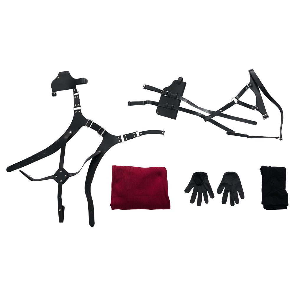 Traje de Cosplay de Ada Wong - Resident Evil 2 Vestido Vermelho para Mulheres - Estrela Cosplay