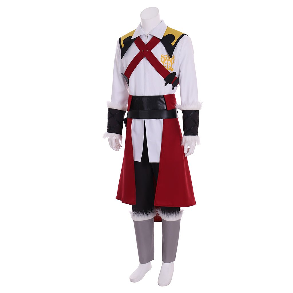 Fantasia de Cosplay Trevor Belmont Castlevania Anime - Traje Deluxe Personalizado para Adultos - Estrela Cosplay