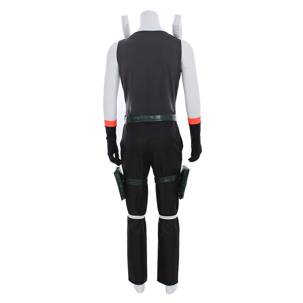 Fantasia Cosplay Katsuki Bakugou de My Hero Academia - Conjunto Completo Estilo Herói Explosivo - Estrela Cosplay