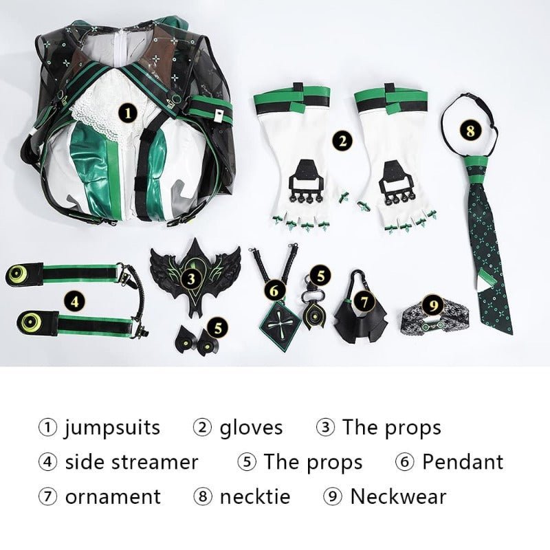 Fato de Cosplay Feminino Eve para Fãs do Jogo Stellar - Perfeito para Halloween e Roleplay - Estrela Cosplay