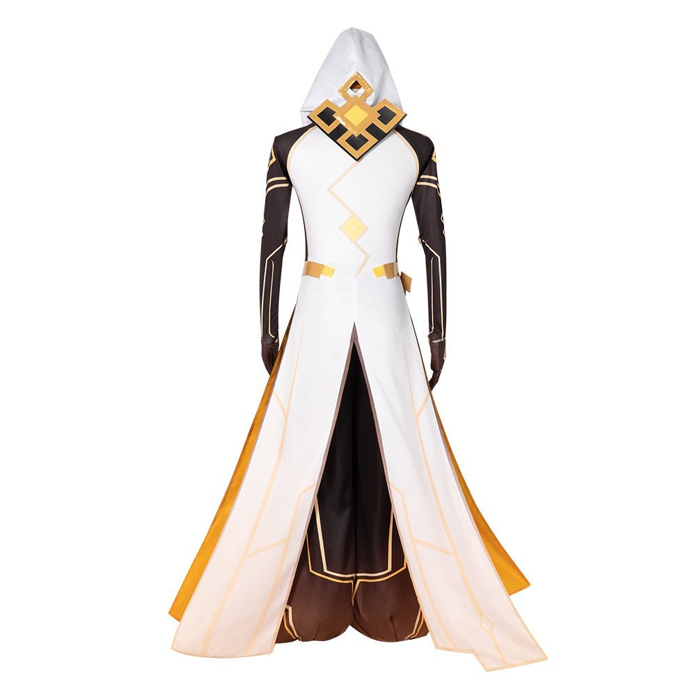 Fantasia de Zhongli de Honkai: Star Rail - Traje Premium Divino para Fãs Masculinos - Estrela Cosplay