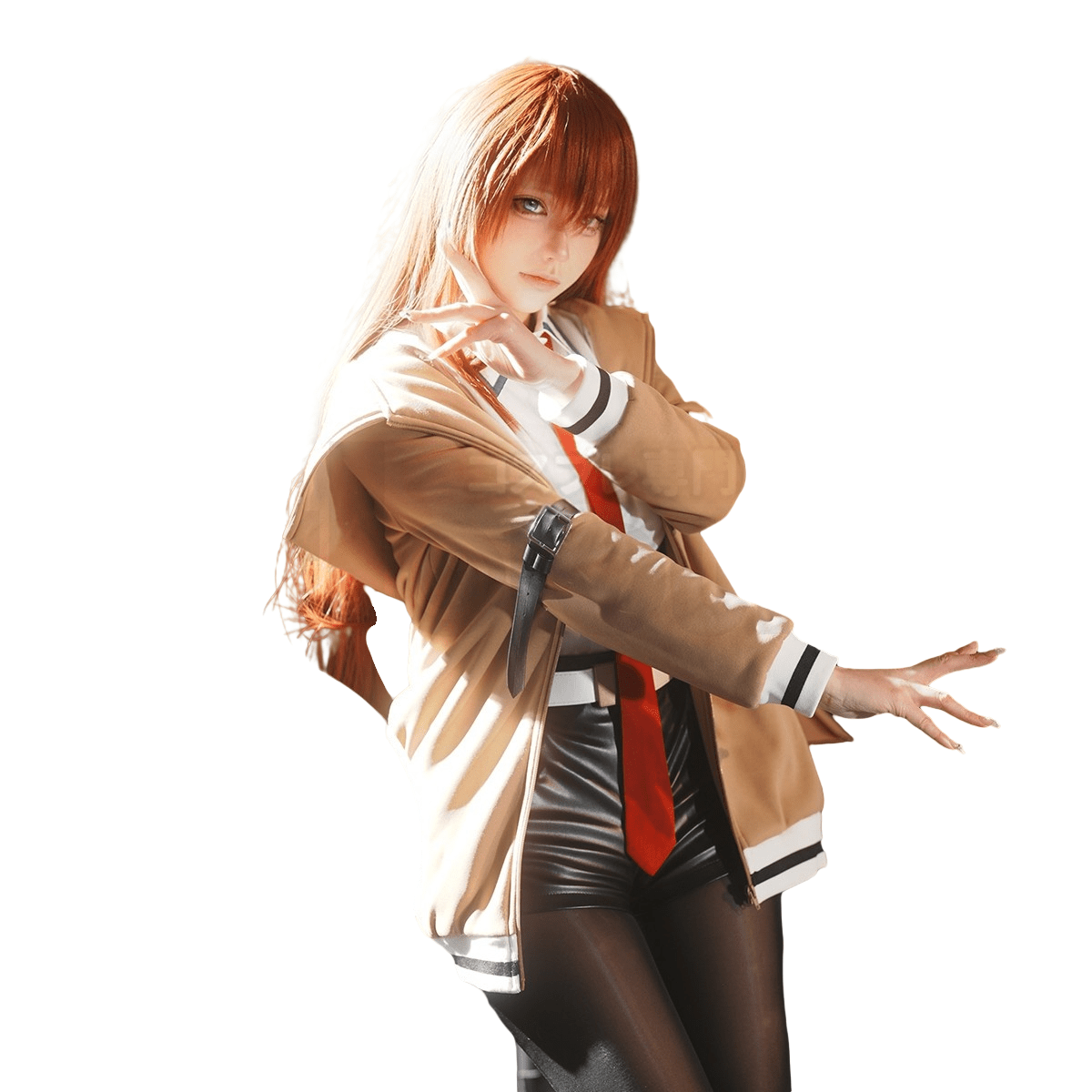Fantasia de Cosplay Makise Kurisu de Steins;Gate - Traje de Anime de Alta Qualidade - Estrela Cosplay