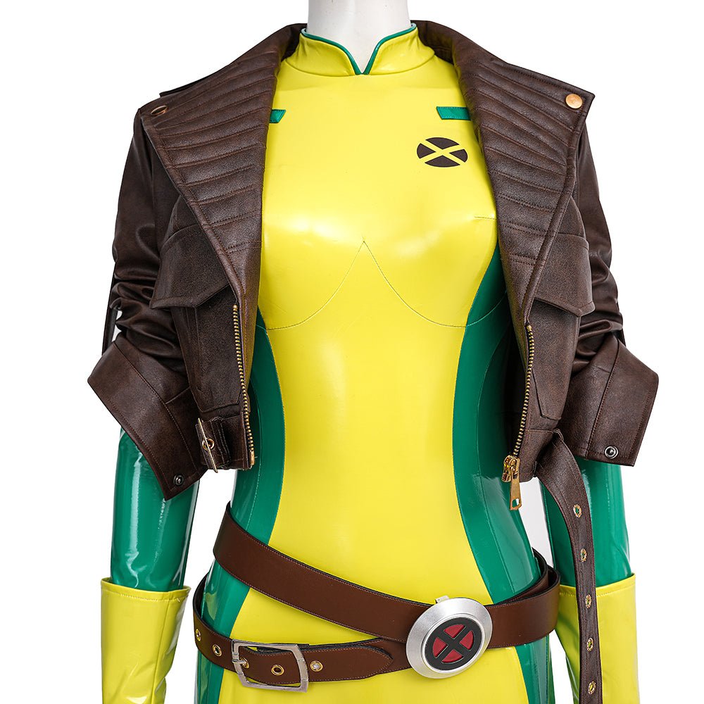 Traje de Cosplay Rogue dos X-Men - Qualidade Premium para Fãs - Estrela Cosplay