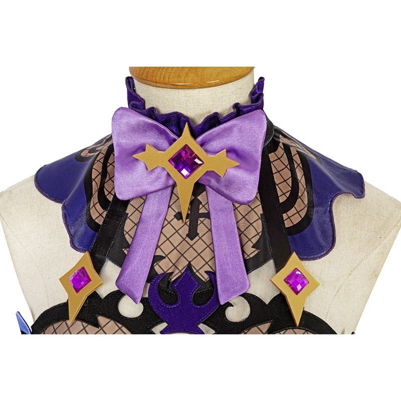 Fantasia de Cosplay Fischl de Genshin Impact - Design Elegante e Autêntico - Estrela Cosplay