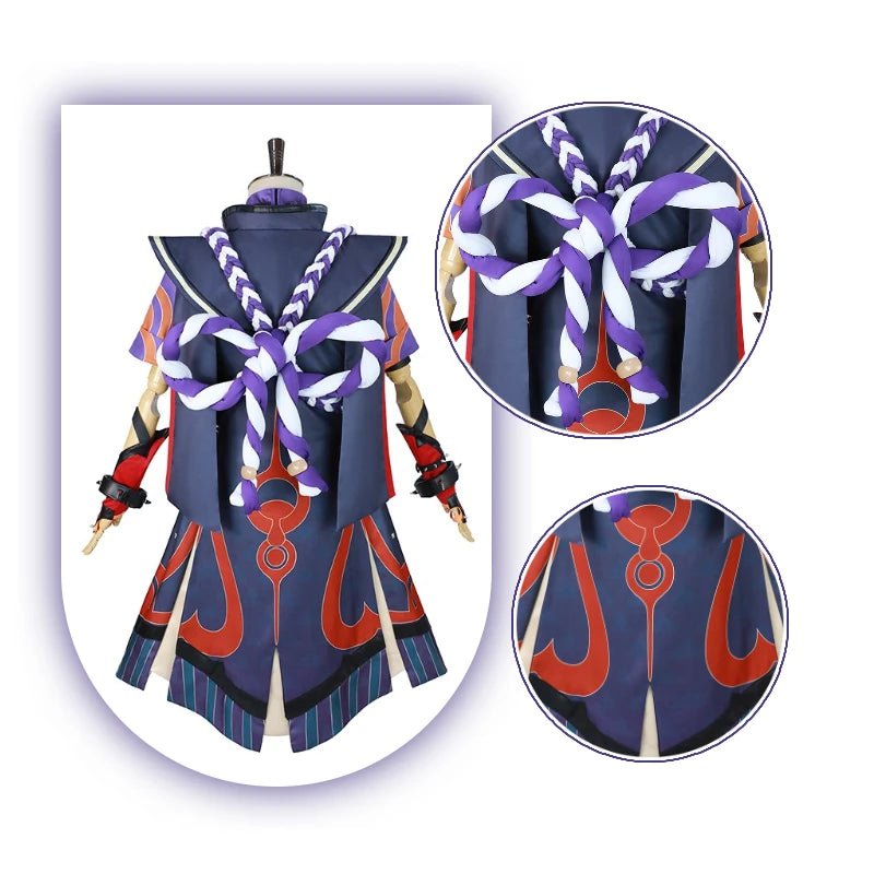 Fantasia de Cosplay Arataki Itto de Genshin Impact para Homens - Conjunto Completo para Halloween - Estrela Cosplay