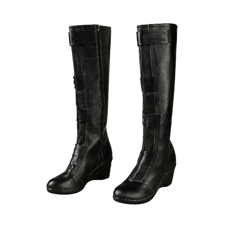 Traje de Cosplay Viúva Negra Natasha Romanoff Avengers Endgame para Mulheres - Estrela Cosplay