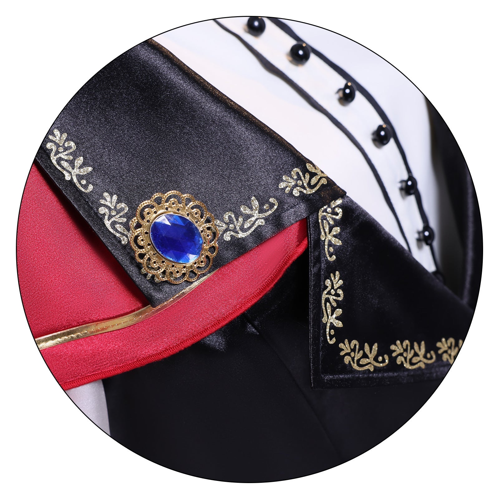 Fantasia de Cosplay Hane Hina de BanG Dream! Ave Mujica para Fãs de Anime - Estrela Cosplay