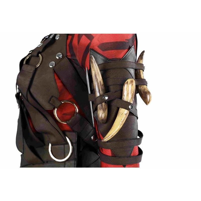 Conjunto de Cosplay de Karlach de Baldur's Gate - Estrela Cosplay