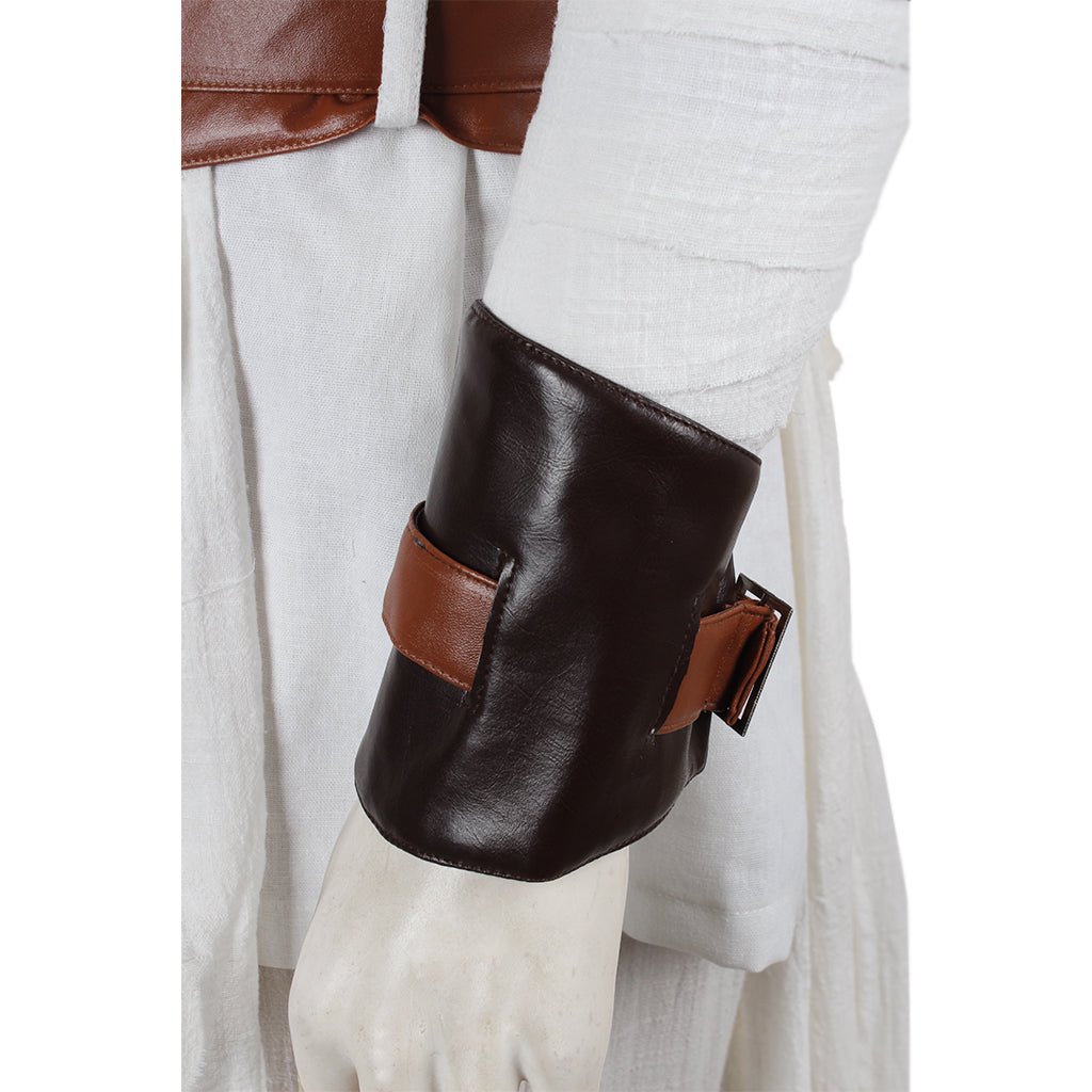 Traje de Rei de Filme para Mulheres - Uniforme Branco Completo para Halloween - Estrela Cosplay