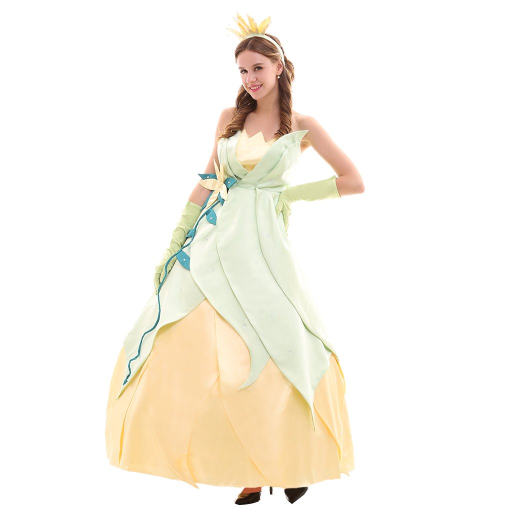 Fantasia Princesa Tiana Série Cosplay | Vestidos Elegantes para Cosplay, Festas e Halloween - Estrela Cosplay