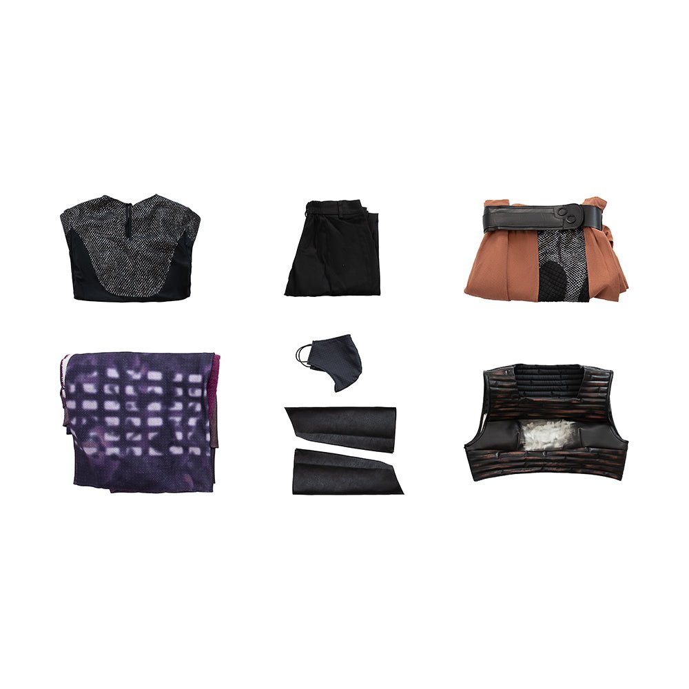 Fantasia de Cosplay Mae de Star Wars: The Acolyte - Traje Feminino para Halloween - Estrela Cosplay