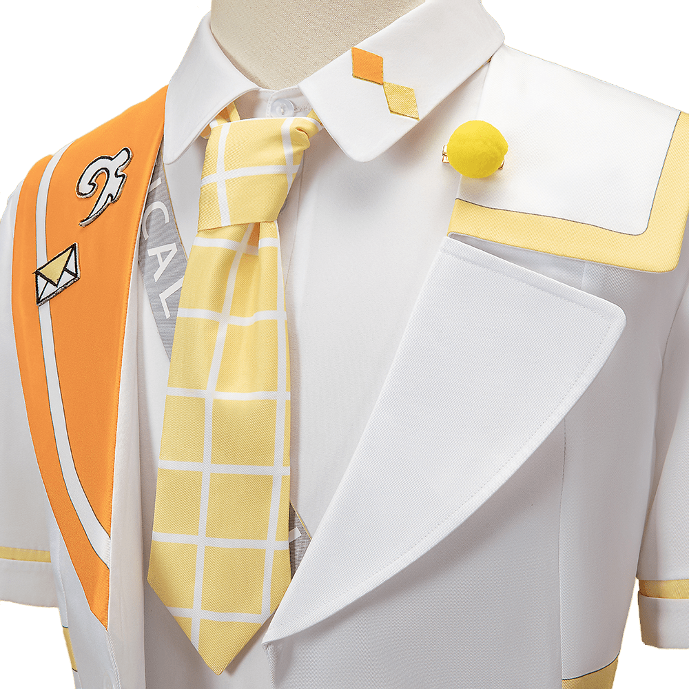 Fantasia Cosplay Kagamine Len Magical Mirai 2024 - Traje de Performance Musical - Estrela Cosplay