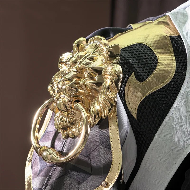 Traje de Cosplay Jing Yuan Honkai Star Rail - Elegante e Detalhado para Homens - Estrela Cosplay