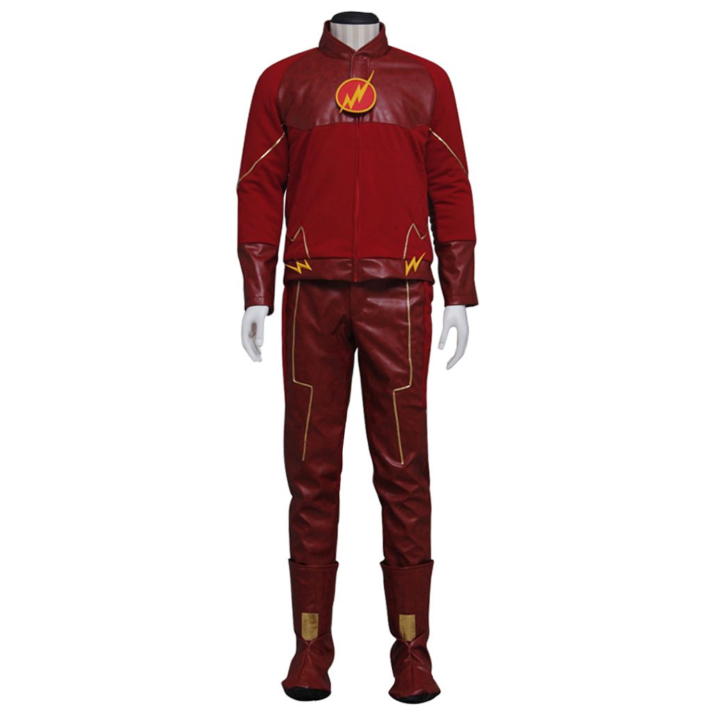 Fantasia do Flash para Homens - Traje do Herói Veloz da DC Comics - Estrela Cosplay