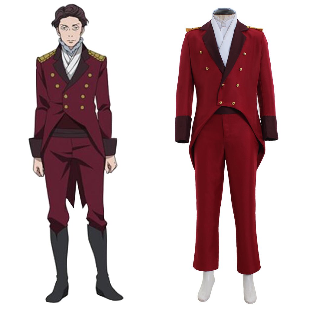 Traje Cosplay Slaine Troyard Aldnoah.Zero - Fantasia Premium para Eventos - Estrela Cosplay
