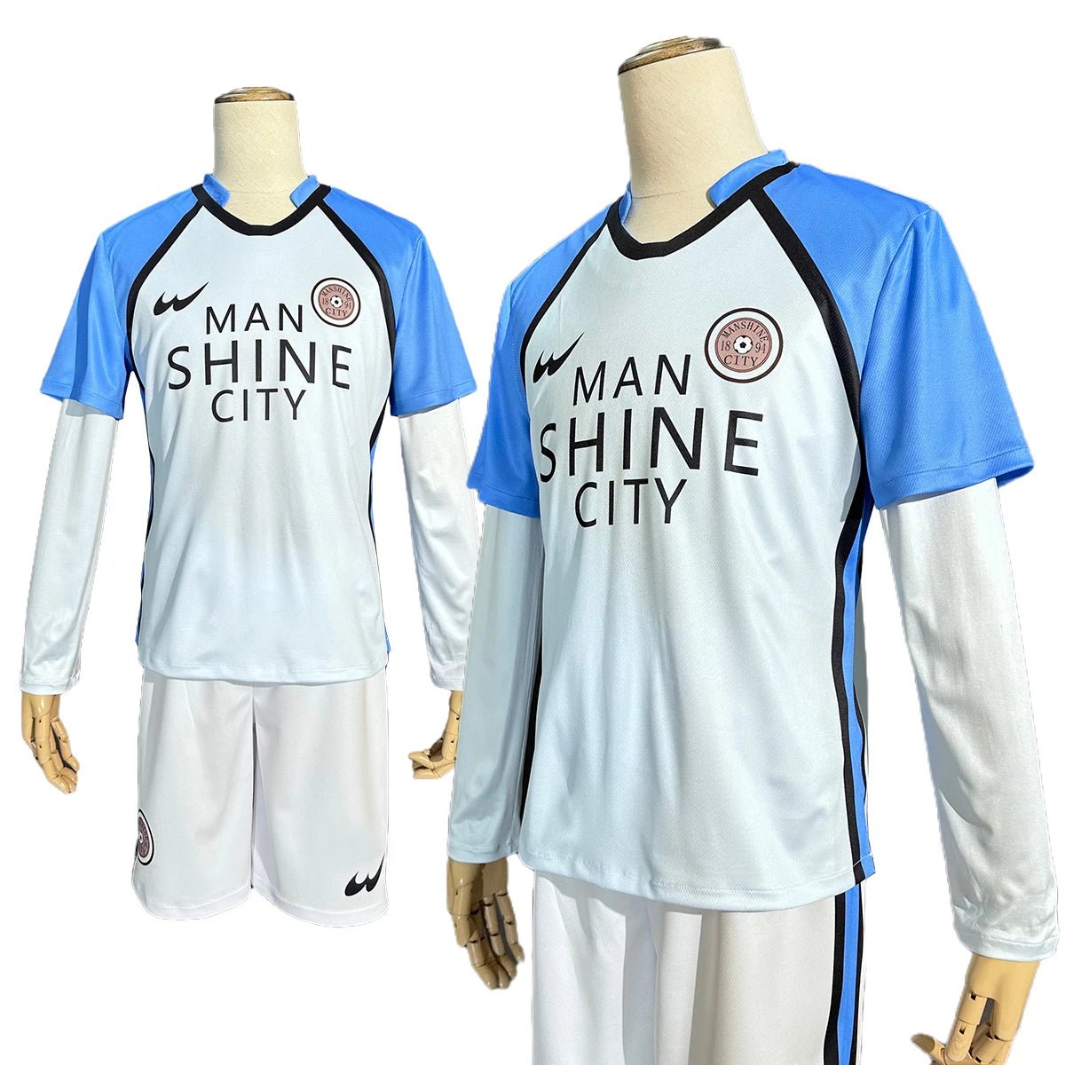 Peruca de Cosplay de Blue Lock Homem SHINE CITY Nagi Reo Mikage Chigiri Rosa Uniforme de Futebol Futebol Diário Esporte - Estrela Cosplay