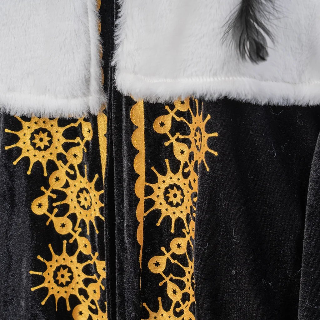 Capa de Cosplay Rei Príncipe - Luxuosa Capa Média para Halloween e Carnaval - Estrela Cosplay