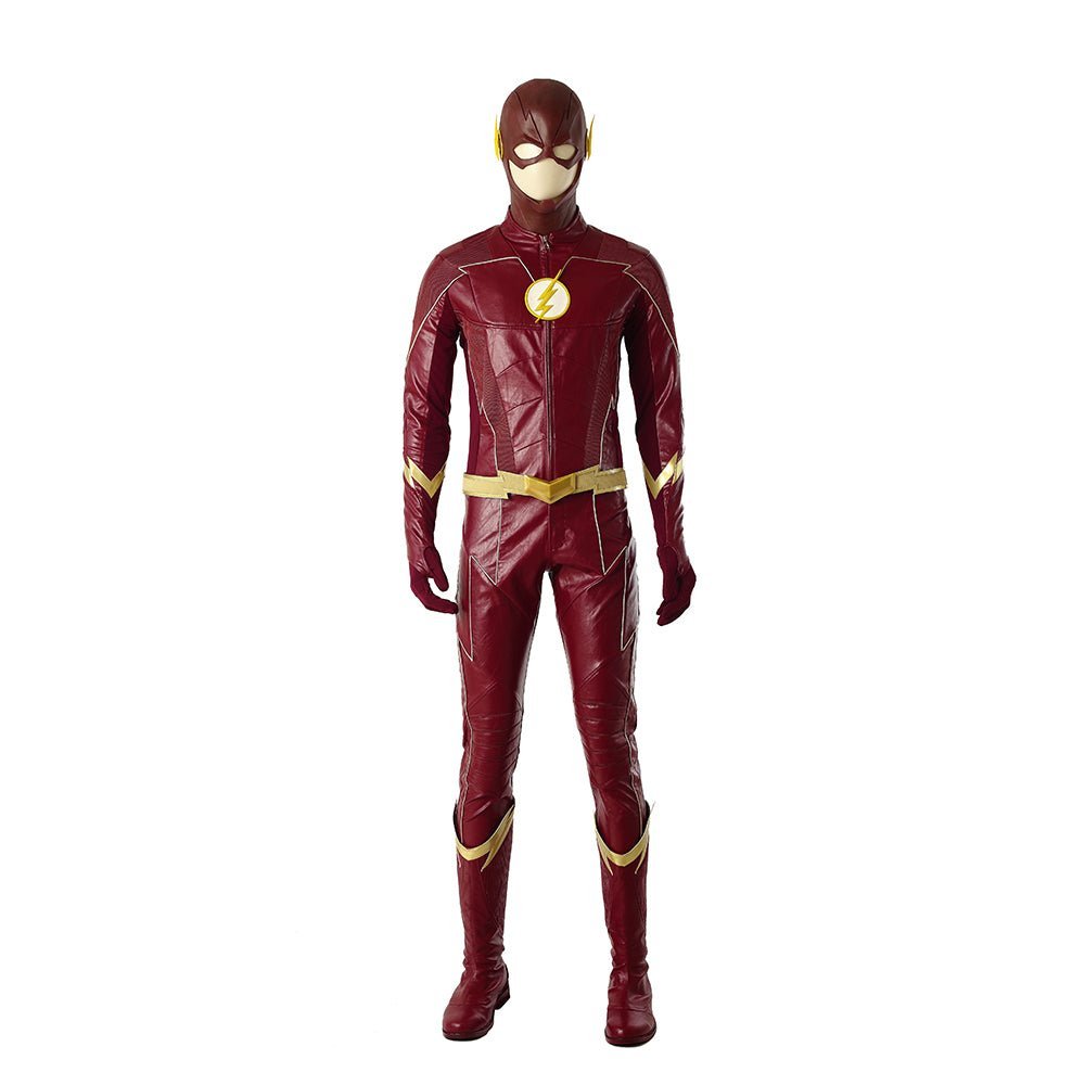 Fantasia de Barry Allen da Temporada 4 do The Flash - Traje de Série de TV de Alta Qualidade - Estrela Cosplay