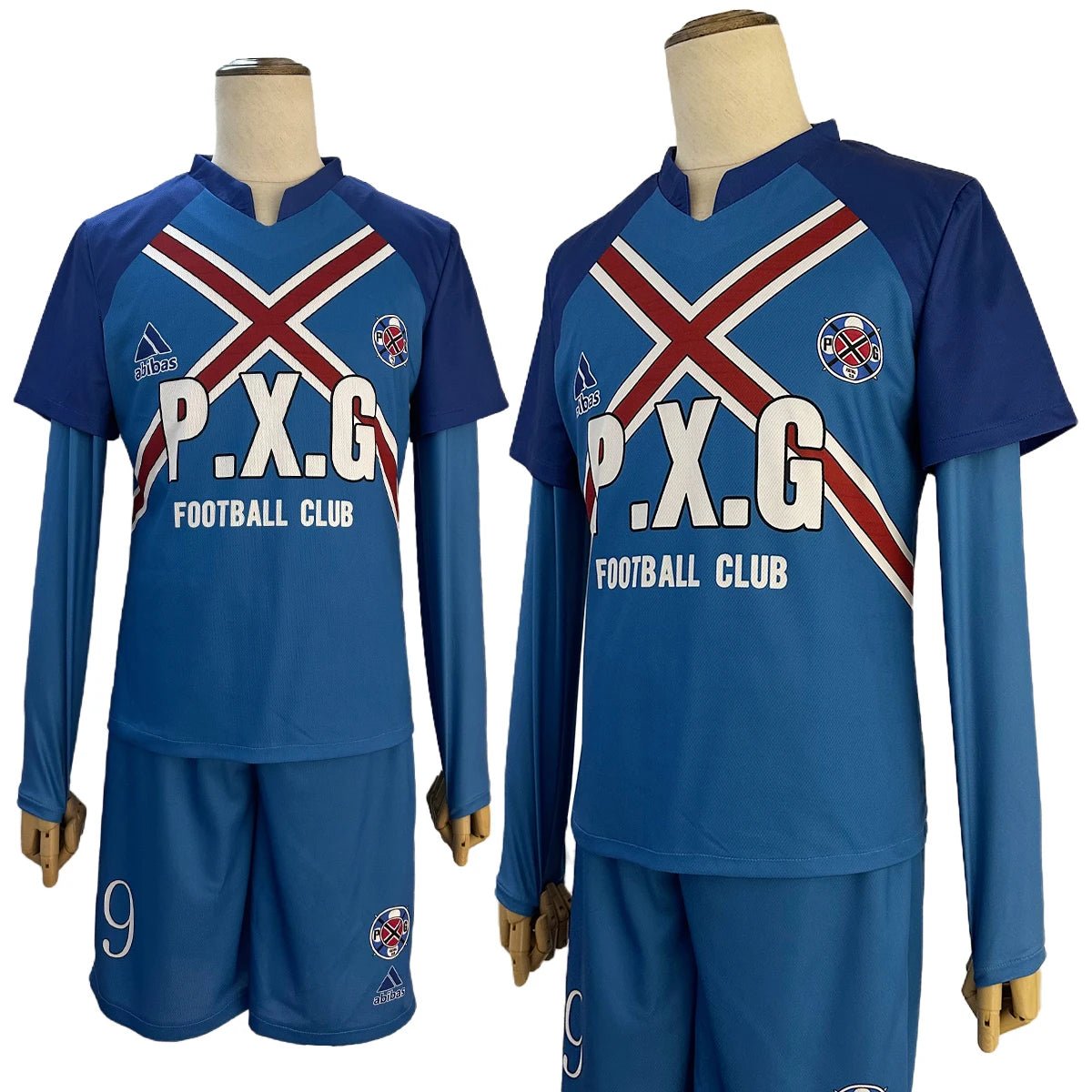 Blue Lock Anime Cosplay Rin Itoshi Shidou Ryusei Charles Karasu P.X.G Camisa Peruca Conjunto Futebol Uniforme - Estrela Cosplay