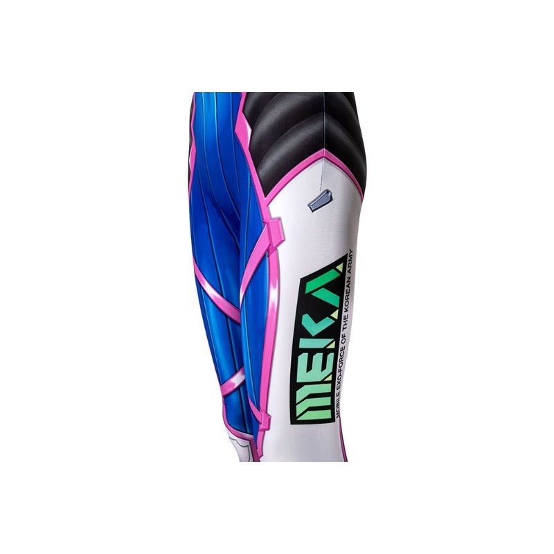 Roupa de Cosplay Overwatch D.Va - Traje Completo com Impressão Digital para Fãs - Estrela Cosplay