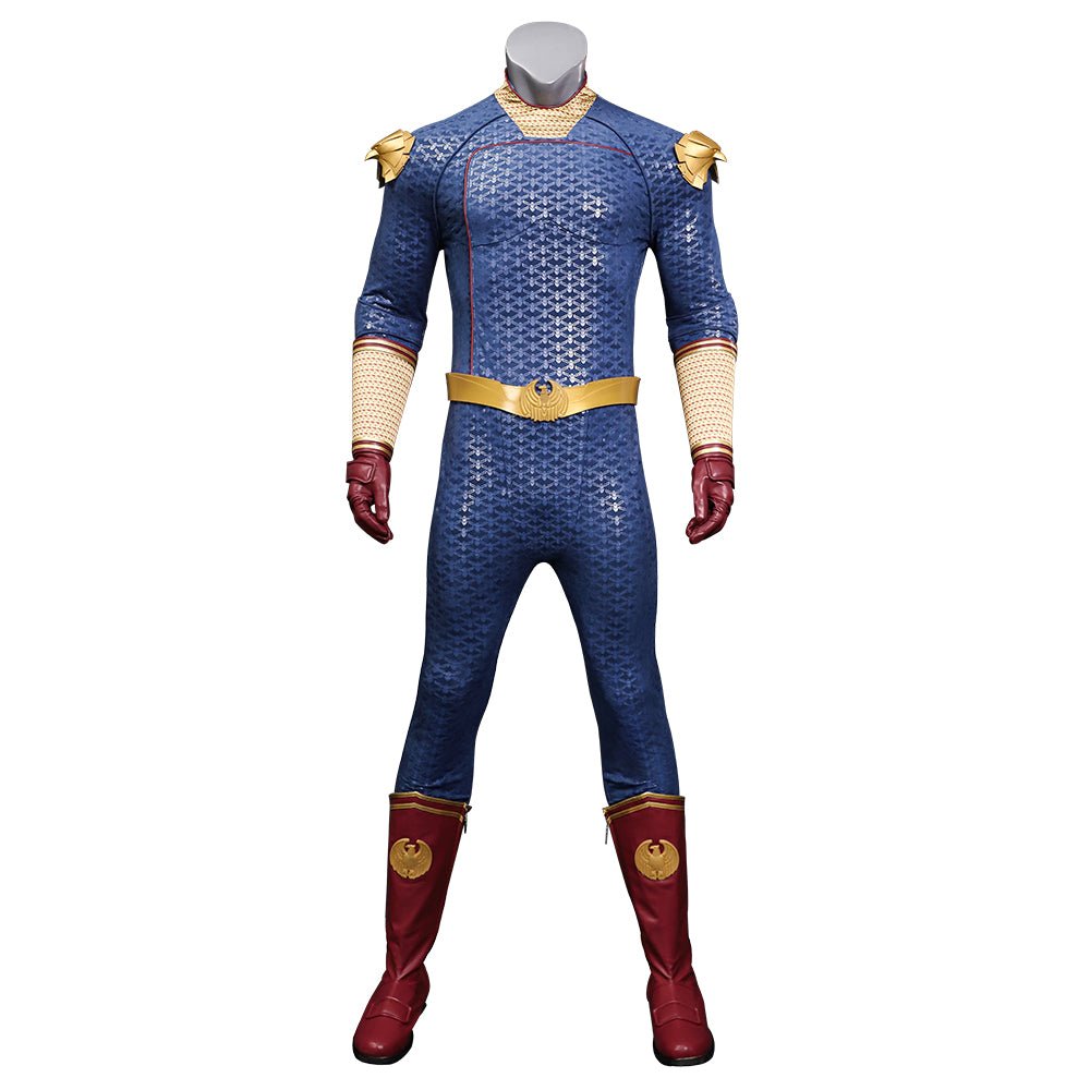 Fantasia de Cosplay Homelander da Série The Boys - Qualidade Premium - Estrela Cosplay