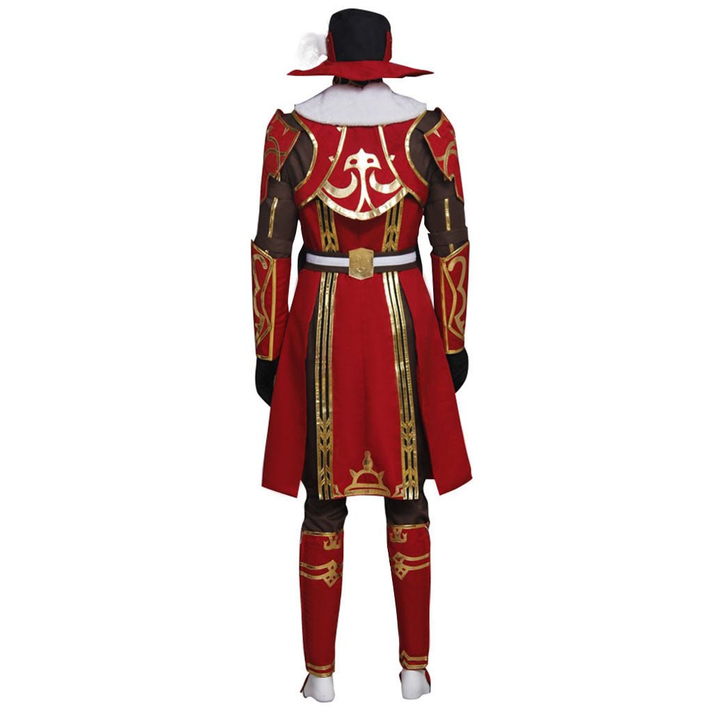 Traje de Cosplay de Red Mage de Final Fantasy XI | Série de Cosplay de Jogo - Estrela Cosplay