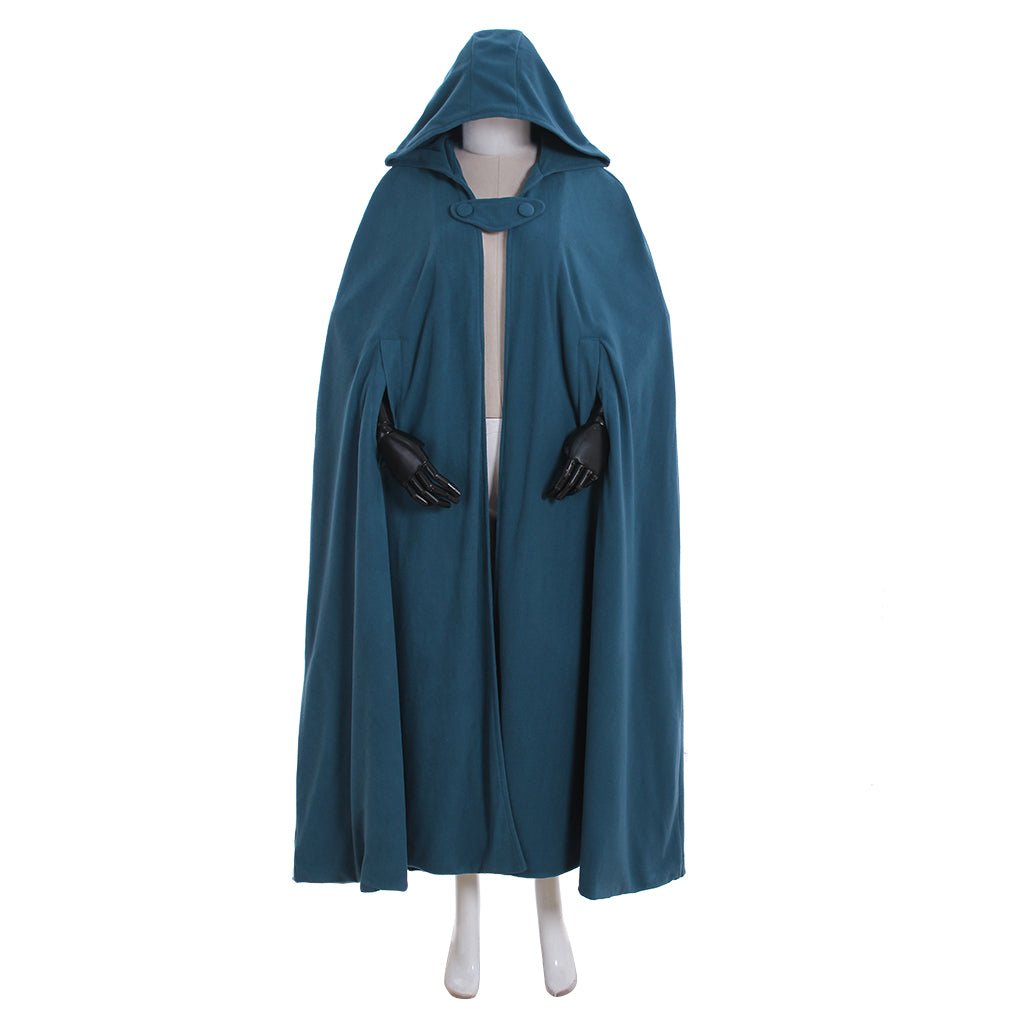 Capa de Inverno com Capuz para Mulheres Trench Gótico Tamanho Plus para Cosplay Anime e Uso Casual - Estrela Cosplay