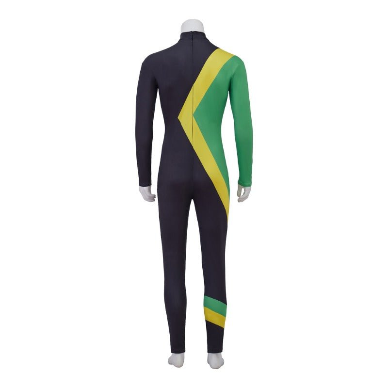 Fantasia Adulto da Equipe Jamaicana de Bobsled Cool Runnings para Deslizar no Gelo - Estrela Cosplay