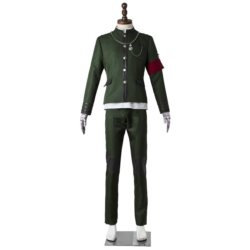 Traje Cosplay Saihara Shuichi - Uniforme Escolar Danganronpa V3 - Estrela Cosplay