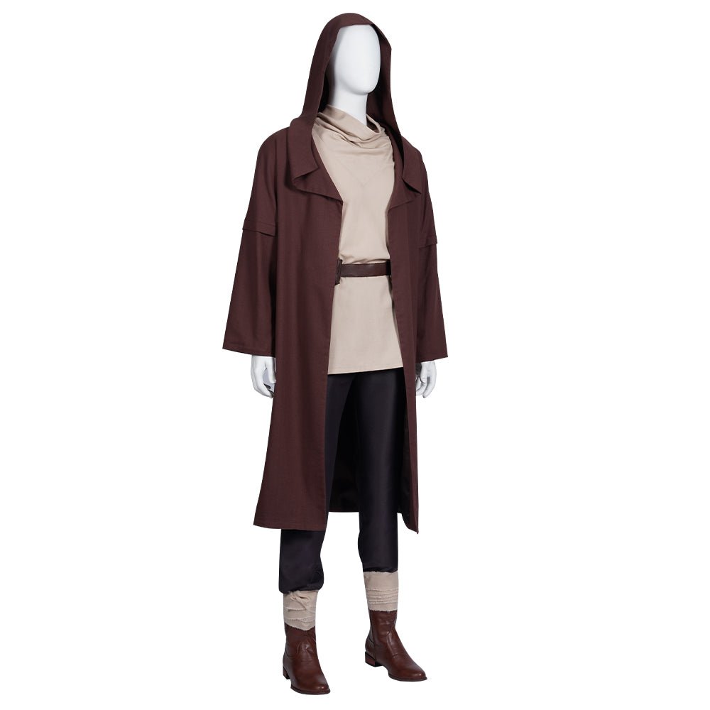 Traje de Cosplay Obi-Wan Kenobi 2022 - Casaco e Calça Conjunto Completo para Homens - Estrela Cosplay