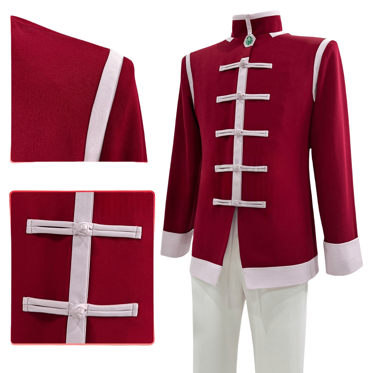 Traje de Cosplay Kurapika Tang Suit - Hunter x Hunter - Estrela Cosplay