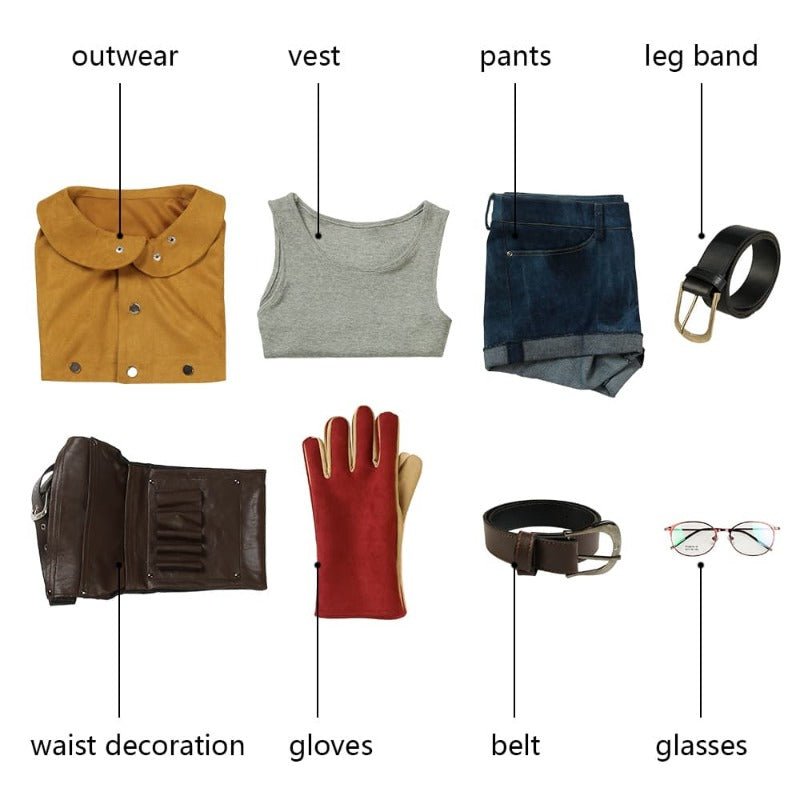 Fantasia de Nico de Devil May Cry 5 - Traje de Cosplay de Alta Qualidade para Fãs - Estrela Cosplay