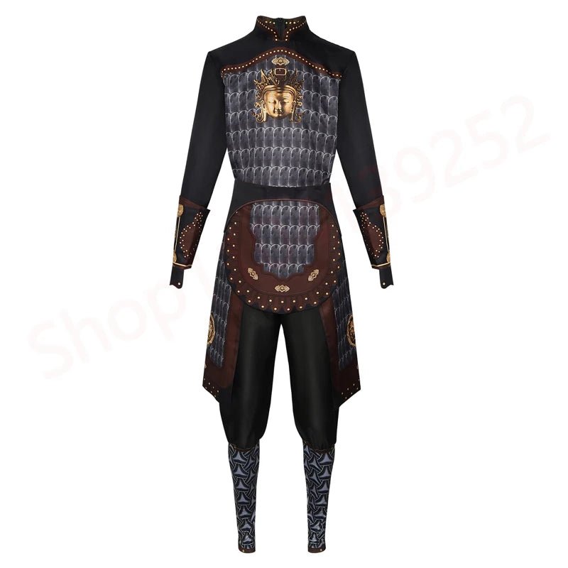 Fantasia de Cosplay Erlang Shen – Black Myth Wukong Traje de Batalha Yang Jian | Fantasia de Halloween para Adultos - Estrela Cosplay