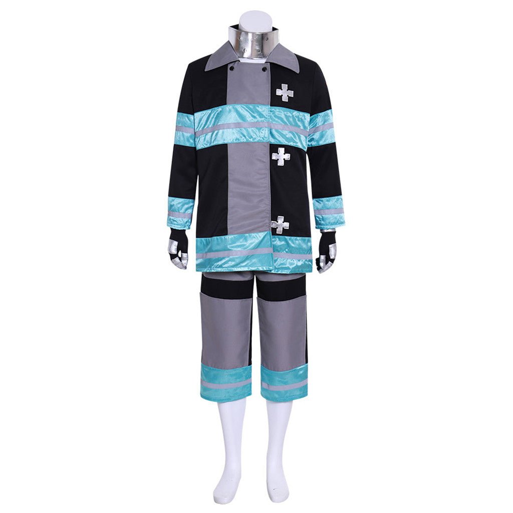 Uniforme de Trabalho Enen no Shouboutai para Fãs de Anime - Estrela Cosplay