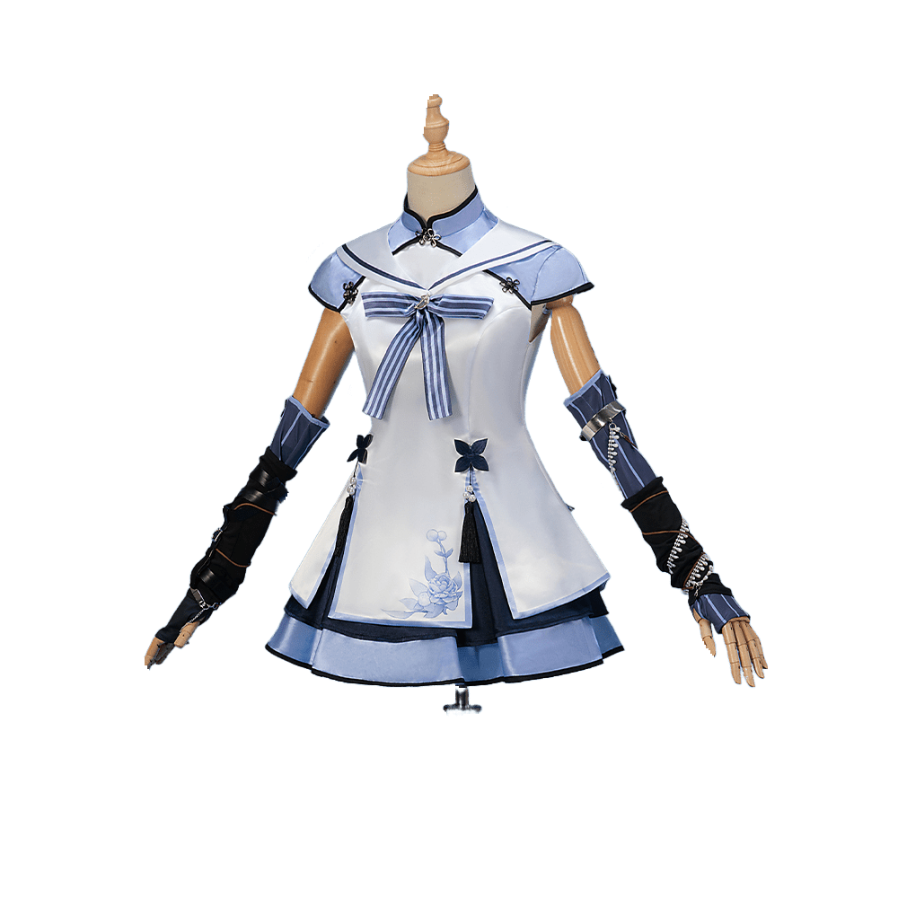 Fantasia de Cosplay Dongxuelian Virtual YouTuber - Traje de Anime Virtual YouTuber - Estrela Cosplay