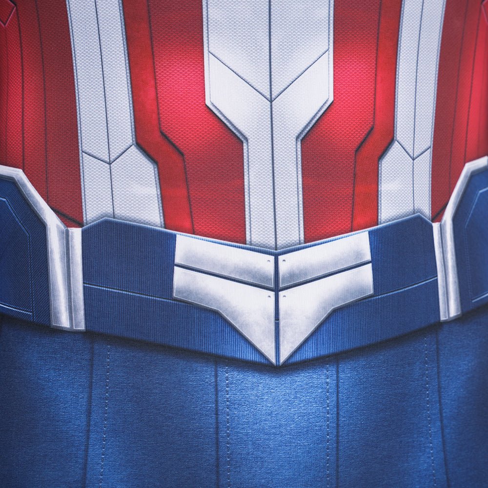 Filme Marvel: Capitão América 4 Novo Traje do Capitão América - Fantasia de Cosplay Premium - Estrela Cosplay