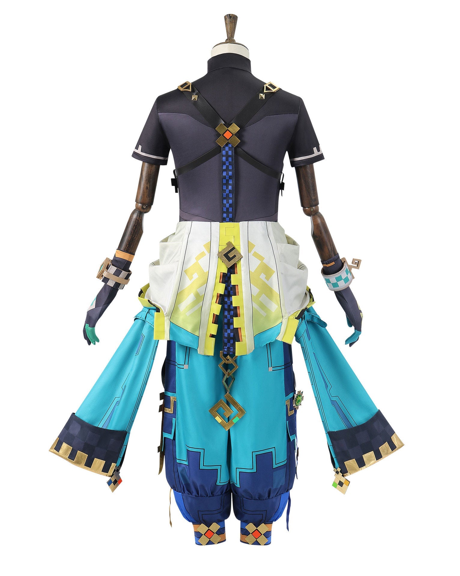 Fantasia Cosplay Genshin Impact Knecht – Traje Premium para Halloween - Estrela Cosplay