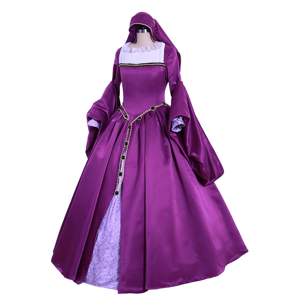 Vestido Gótico Vitoriano Rainha Elizabeth Tudor | Fantasia para Feiras Renascentistas - Estrela Cosplay