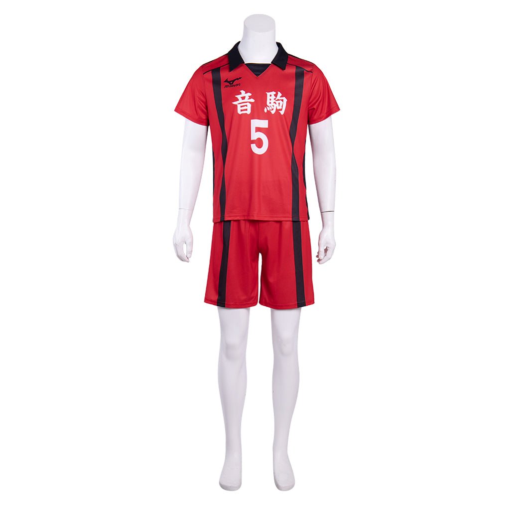 Haikyuu!! Nekoma High School Kenma Kozume NO.5 Camisa do Time Cosplay - Estrela Cosplay