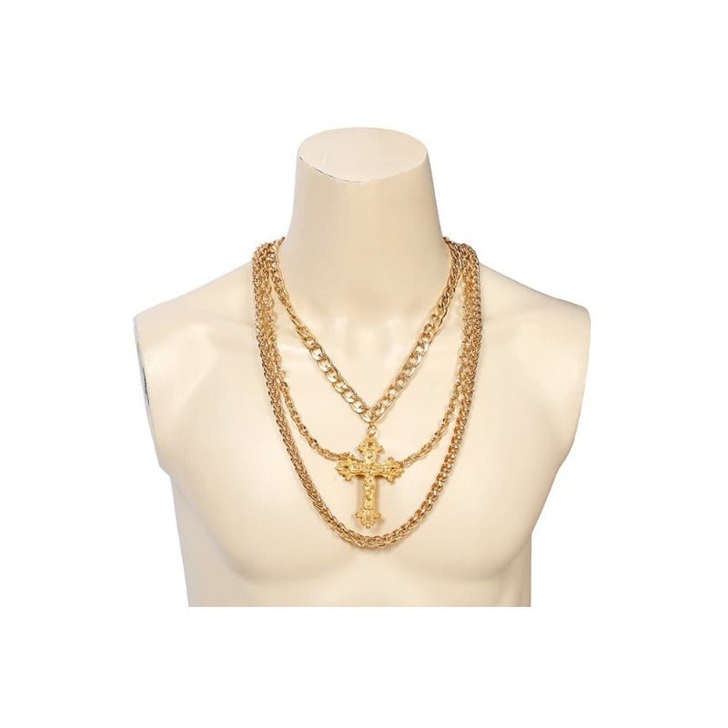 Traje de Cosplay Jackie 2077 em Couro Artificial Fato Preto para Halloween e Festas - Estrela Cosplay